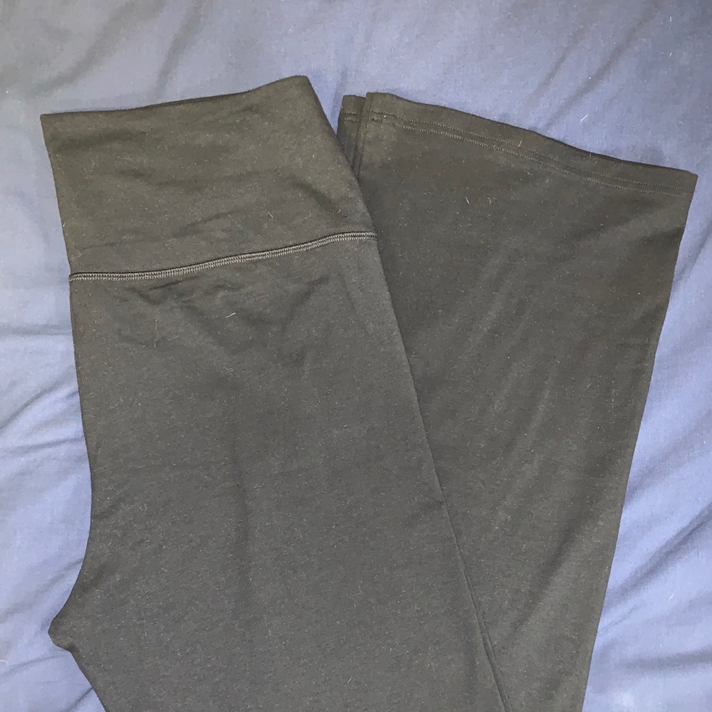 Aerie chill. Play. Move. Black flare leggings